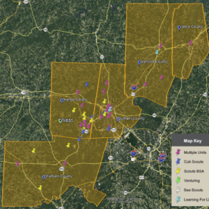 Eno River District map