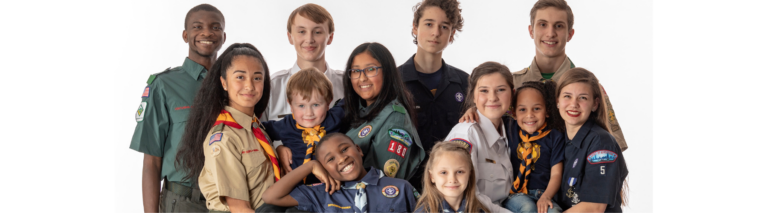 Scouts in uniform